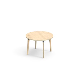 Grow bord akustiklaminat Ø90 cm sort manchet