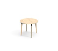 Grow bord akustiklaminat Ø90 cm sort manchet