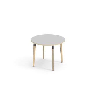 Grow bord akustiklaminat Ø90 cm sort manchet