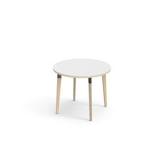 Grow bord akustiklaminat Ø90 cm sort manchet