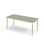 Grow bord linoleum 180x80 cm hvid manchet