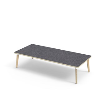 Grow bord linoleum 180x80 cm hvid manchet