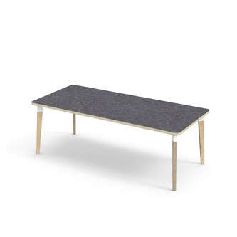 Grow bord linoleum 180x80 cm hvid manchet