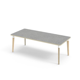 Grow bord linoleum 180x80 cm hvid manchet