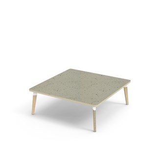 Grow bord linoleum 120x120 cm hvid manchet