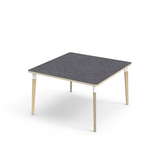 Grow bord linoleum 120x120 cm hvid manchet