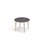Grow bord linoleum Ø90 cm hvid manchet