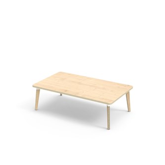 Grow bord HT 140x80 cm hvid manchet