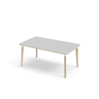 Grow bord HT 140x80 cm hvid manchet