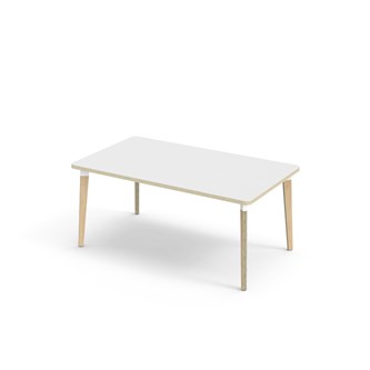 Grow bord HT 140x80 cm hvid manchet