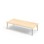 Grow bord laminat 180x80 cm hvid manchet