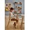 Grow bord HT Ø90 cm hvid manchet