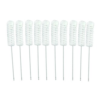 Reagensrørbørste 230x19 mm 10 stk.