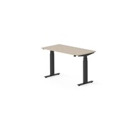 Work skrivebord 120x60 cm, sort stel