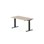 Work skrivebord 140x70 cm, sort stel
