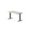Work skrivebord 140x70 cm, sort stel