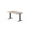 Work skrivebord 140x80 cm, sort stel
