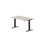 Work skrivebord 140x80 cm, sort stel