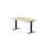 Work skrivebord 140x80 cm, sort stel