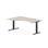 Work skrivebord venstre 180x120 cm, sort stel