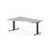 Work skrivebord venstre 180x120 cm, sort stel