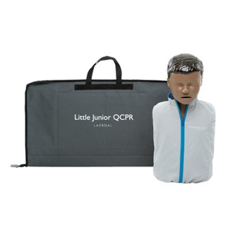Genoplivningsdukke Little Junior QCPR mørk hudtone