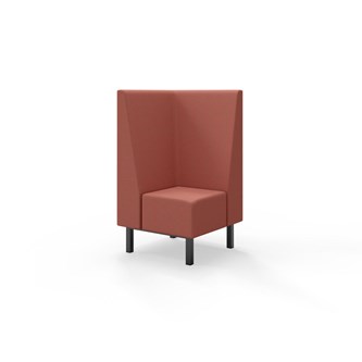 Liner hjørnesektion med mellemrum