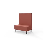 Snake siddemodul 100 med metalben, mellemhøj ryg sh 43