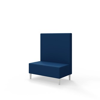 Snake siddemodul 100 med træben, mellemhøj ryg sh 43