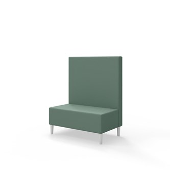 Snake siddemodul 100 med træben, mellemhøj ryg sh 43