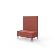 Snake siddemodul 100 med træben, mellemhøj ryg sh 43