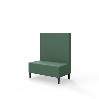 Snake siddemodul 100 med træben, mellemhøj ryg sh 43