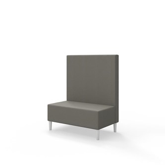 Snake siddemodul 100 med træben, mellemhøj ryg sh 43