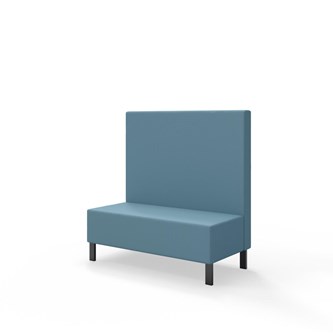 Snake siddemodul 120 med metalben, mellemhøj ryg sh 43