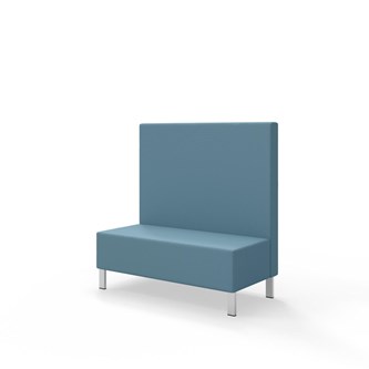 Snake siddemodul 120 med metalben, mellemhøj ryg sh 43