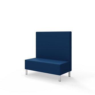 Snake siddemodul 120 med metalben, mellemhøj ryg sh 43