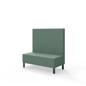 Snake siddemodul 120 med metalben, mellemhøj ryg sh 43