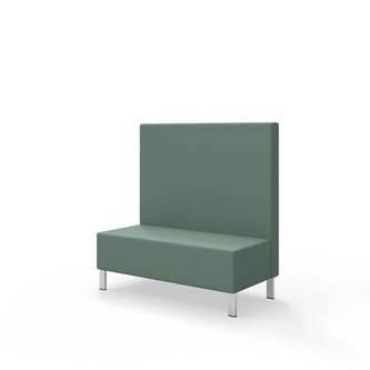 Snake siddemodul 120 med metalben, mellemhøj ryg sh 43