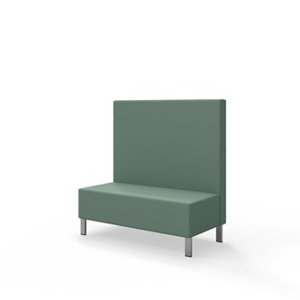 Snake siddemodul 120 med metalben, mellemhøj ryg sh 43