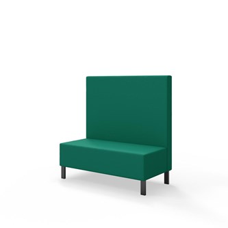 Snake siddemodul 120 med metalben, mellemhøj ryg sh 43