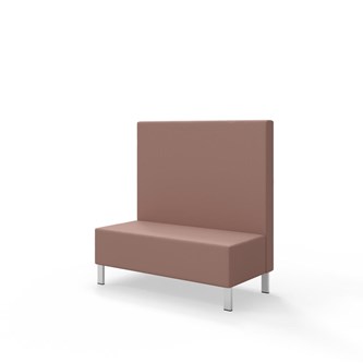 Snake siddemodul 120 med metalben, mellemhøj ryg sh 43