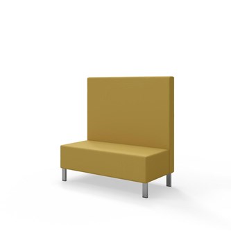 Snake siddemodul 120 med metalben, mellemhøj ryg sh 43