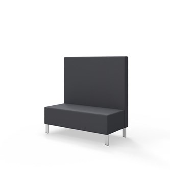 Snake siddemodul 120 med metalben, mellemhøj ryg sh 43