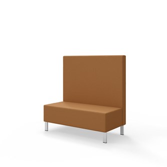 Snake siddemodul 120 med metalben, mellemhøj ryg sh 43