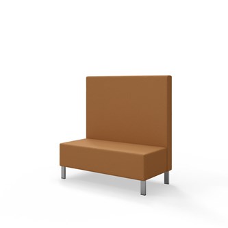 Snake siddemodul 120 med metalben, mellemhøj ryg sh 43