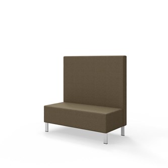 Snake siddemodul 120 med metalben, mellemhøj ryg sh 43