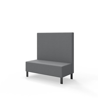 Snake siddemodul 120 med metalben, mellemhøj ryg sh 43