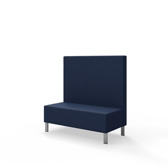 Snake siddemodul 120 med metalben, mellemhøj ryg sh 43