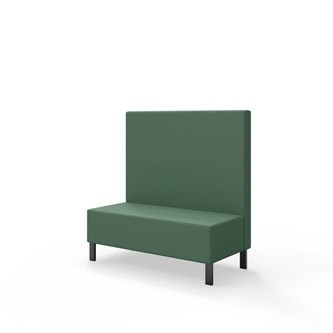 Snake siddemodul 120 med metalben, mellemhøj ryg sh 43