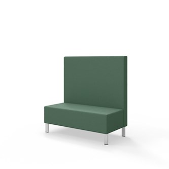 Snake siddemodul 120 med metalben, mellemhøj ryg sh 43